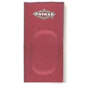 Matman Lycra Neoprene Knee Pad in Maroon