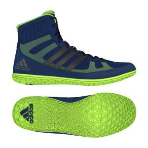 adidas Mat Wizard in Navy/Silver/Lime Green