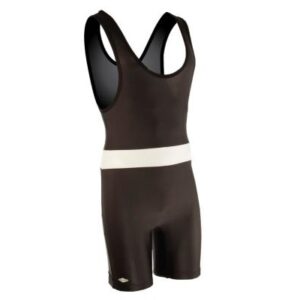 Matman State Singlet in Black & White